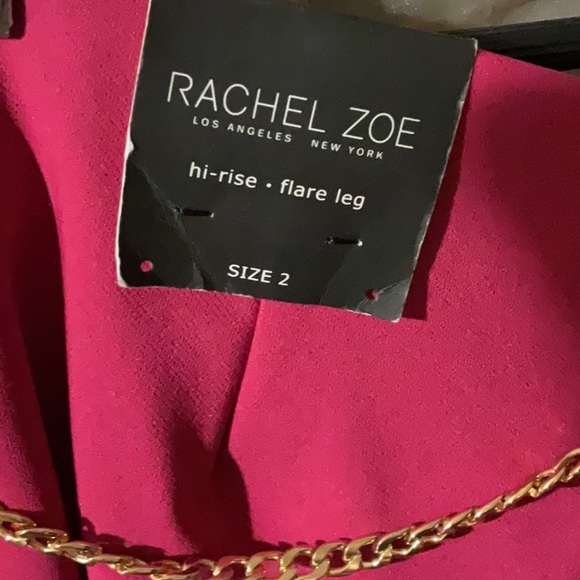 NWT Rachel Zoe Highwaisted Flare Leg Pant - Picture 3 of 6